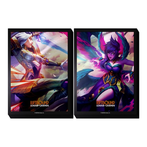 [P0043796] Riftbound: League of Legends TCG - Vendetta Art Sleeves 4 - Kayle vs Morgana