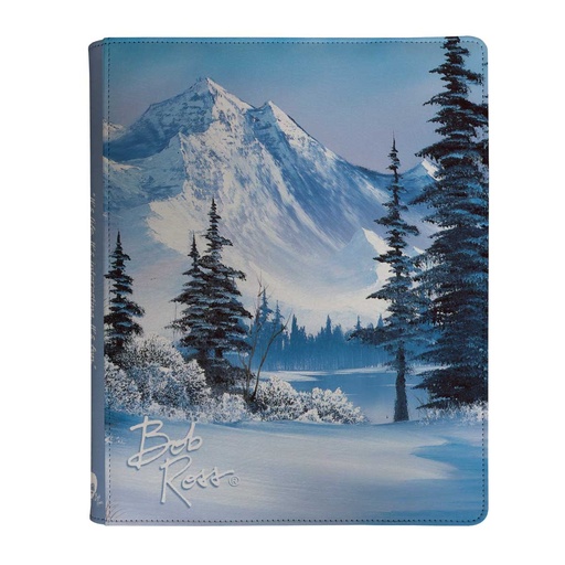 [P0043828] UP - Bob Ross: 9-Pocket Zippered PRO-Binder: Winter Paradise