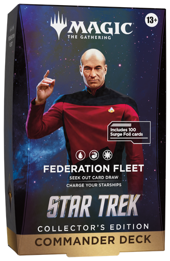 [P0043862] MTG - Star Trek Collector Commander Deck Federation Fleet - EN