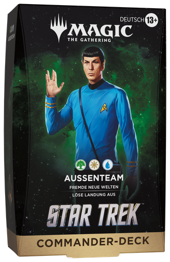 [P0043869] MTG - Star Trek Commander Deck Aussenteam - DE