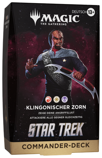[P0043870] MTG - Star Trek Commander Deck Klingonischer Zorn - DE