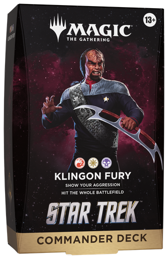 [P0043874] MTG - Star Trek Commander Deck Klingon Fury - EN