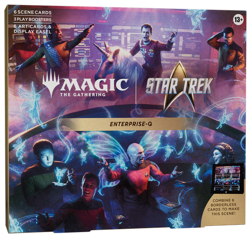 [P0043885] MTG - Star Trek Scene Box Enterprice Q - EN