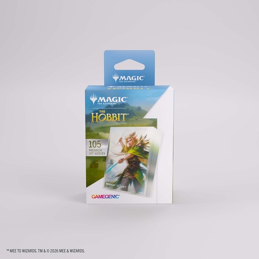 [P0043899] Magic: The Gathering | The Hobbit Premium Art Sleeves - Thranduil, Sindarin Liege
