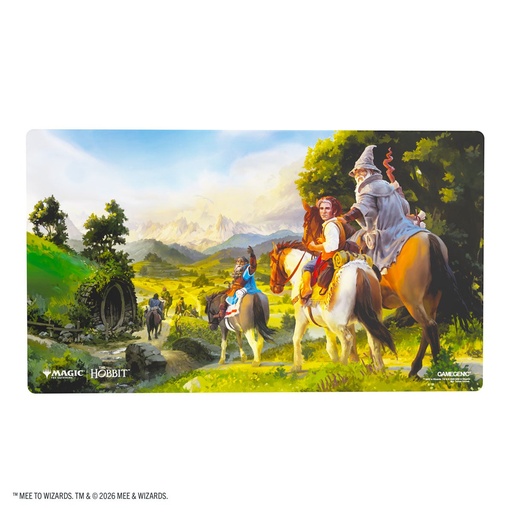 [P0043917] Magic: The Gathering | The Hobbit Prime Playmat - Leaving Hobbiton