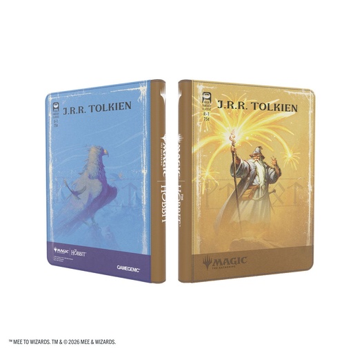[P0043920] Magic: The Gathering | The Hobbit Zip-Up Album 18-Pocket - Gandalf, Goblin's Bane/The Lord of the Eagles