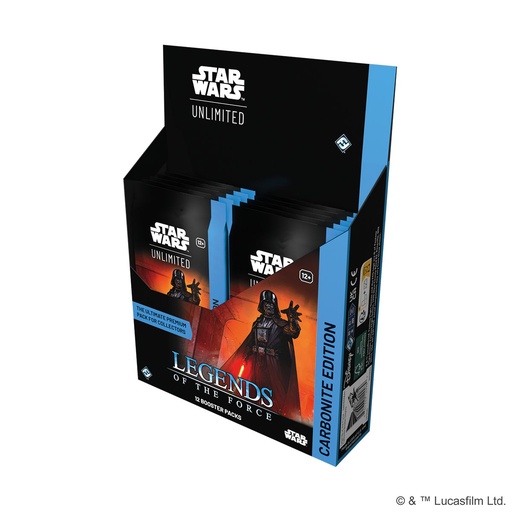 [2113000189878] Star Wars: Unlimited - Legends of the Force Carbonite Booster Box - EN