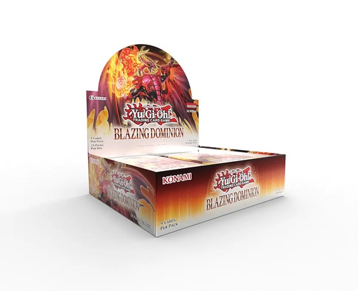 [P0004820] YGO - Blazing Dominion Booster Display - DE