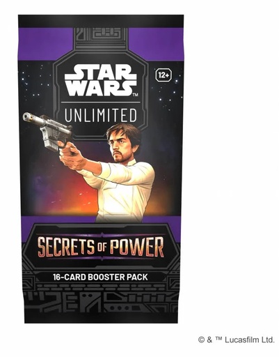 [2110000192808] Star Wars: Unlimited - Secrets of Power Booster - EN