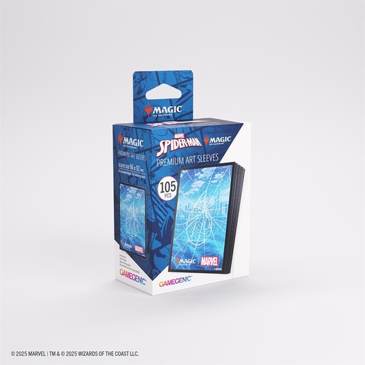 [2110000194598] MTG Marvel's Spider-Man Art Sleeves - Island