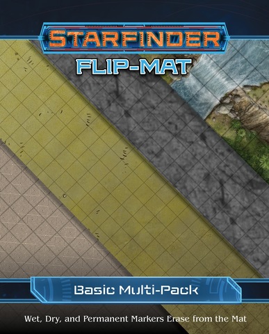 [2110000195281] Starfinder Flip-Mat: Basic Terrain Multi Pack