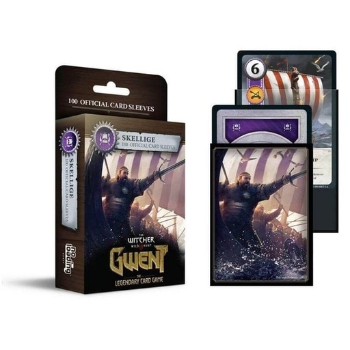 [2110000195571] Gwent - Art Sleeves Skellige