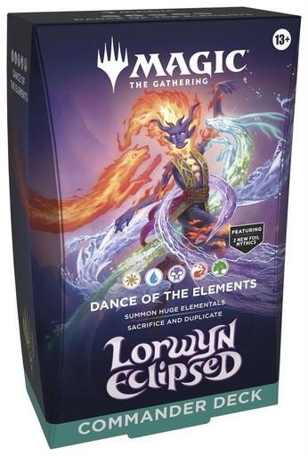 [2110000196936] MTG - Lorwyn Eclipsed Commander Deck Dance of the Elements - EN