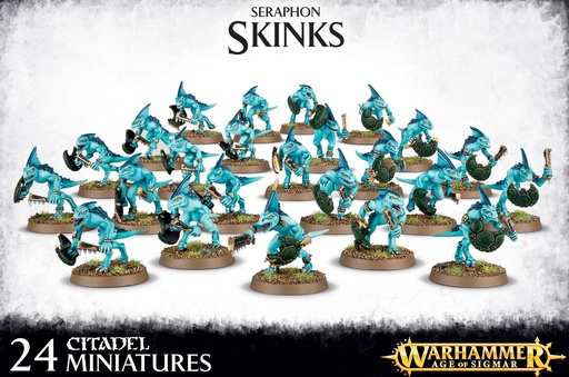 [2110000063719] Seraphon Skinks 