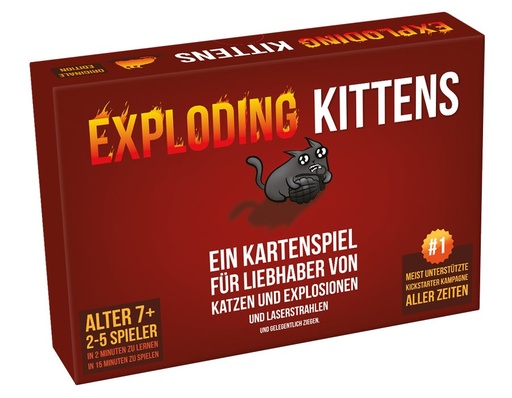 [2110000011932] Exploding Kittens - DE